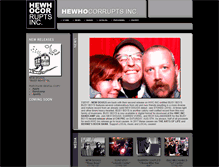 Tablet Screenshot of hewhocorruptsinc.com